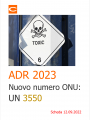 ADR 2023   Nuovo numero ONU 3550