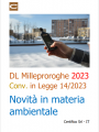 DL Milleproroghe 2023 conv  in L  Novit  in materia ambientale