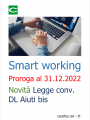 Smart working   proroga al 31 12 2022