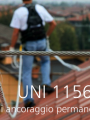 UNI 11560 2022 Guida sistemi di ancoraggio permanenti in copertura