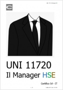UNI 11720   Il Manager HSE