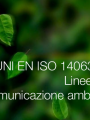 UNI EN ISO 14063 2020