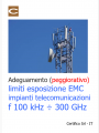Adeguamento  peggiorativo  limiti esposizione EMC impianti telecomunicazioni f 100 kHz   300 GHz