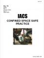 Confined space safe practice  IACS