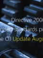 Directive 2006 42 EC Harmonised standards published in the OJ Update August 2023