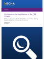 Guidance on the Application of the CLP